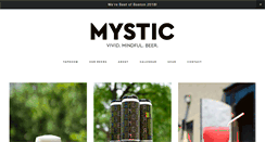Desktop Screenshot of mystic-brewery.com